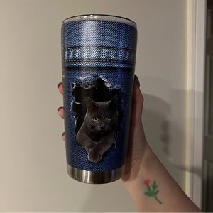 Cat Tumbler